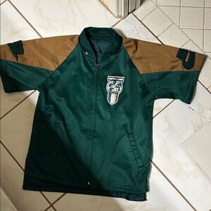 Nike Green and Brown Men's Jersey